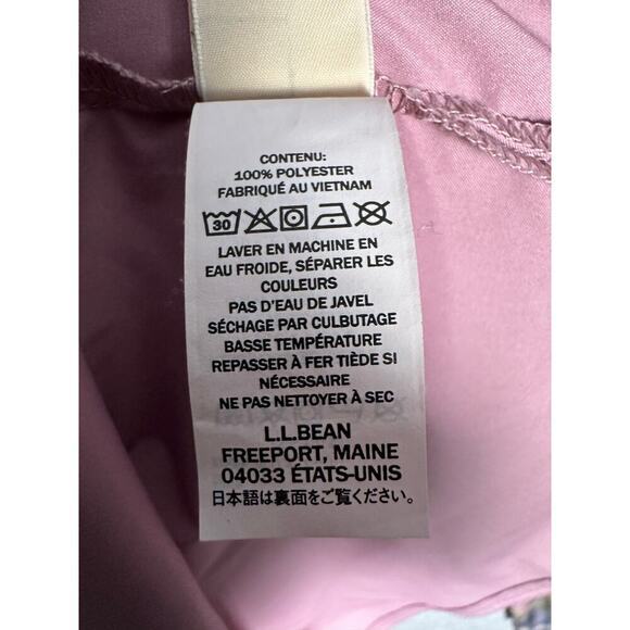 LL Bean Sz M Everyday SunSmart Woven Plaid Quarter-Zip Pullover Shirt Colorblock - Picture 11 of 12